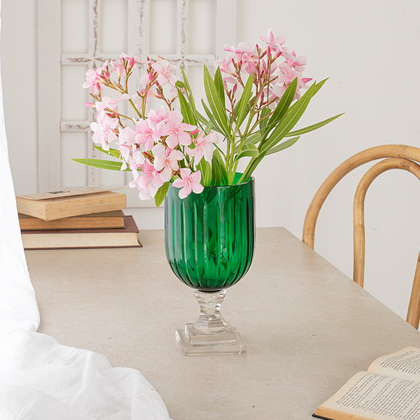 Emerald Elegance Vase