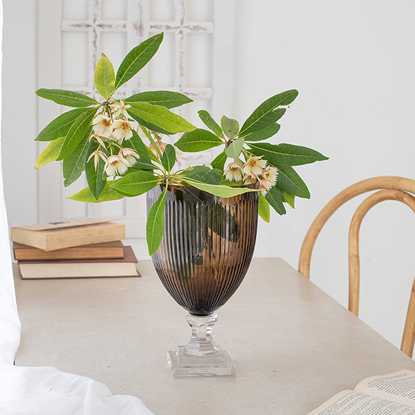 Mystical Moonlight Glass Vase