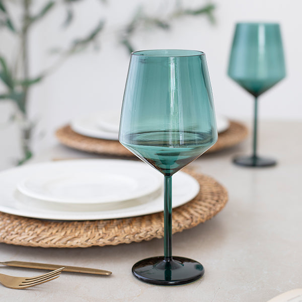 Turquoise Twilight Wine Glass (Set of 2)
