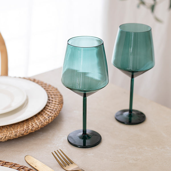 Turquoise Twilight Wine Glass (Set of 2)