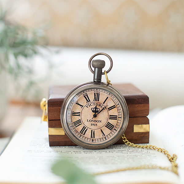 Antique Pocket Watch (With Box)