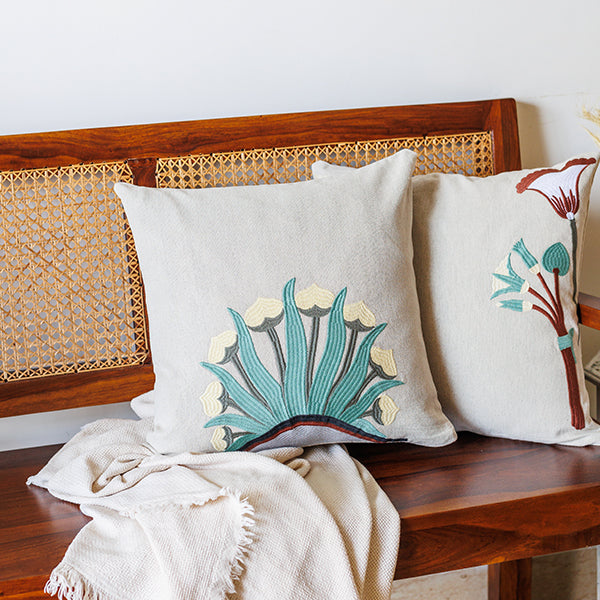 Embroidered Cushion Cover