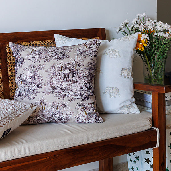 Tropical Paradise Jungle Cushion Cover