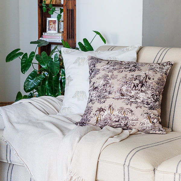 Tropical Paradise Jungle Cushion Cover