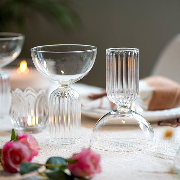 Twin Taste Wine Glass(set of 4)