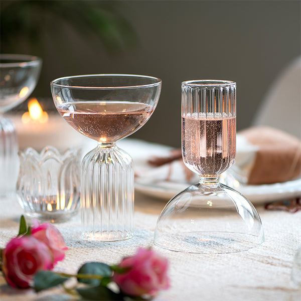 Twin Taste Wine Glass(set of 4)