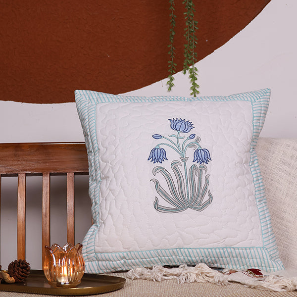 Cozy Quilted Cushion Cover