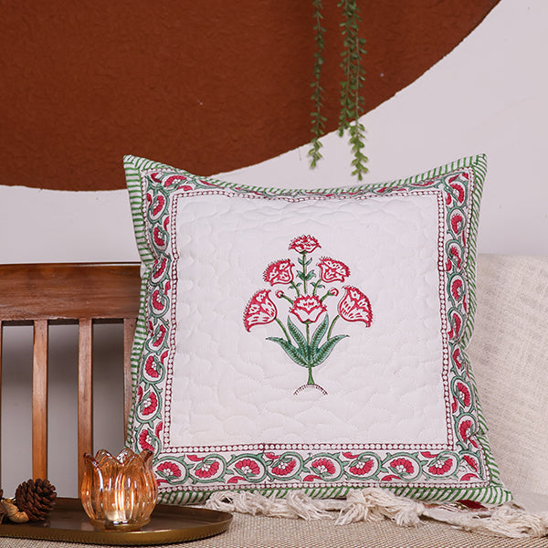 Classic Quilted Cushion Cover