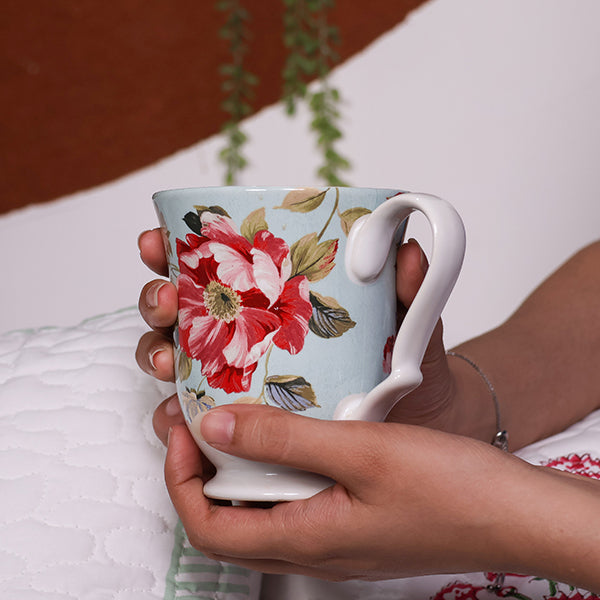 Floral Mugs (Set of 4)