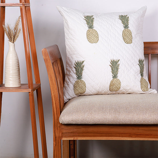 Block Pineapple Cushion Cover