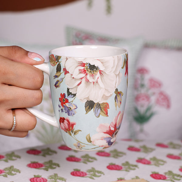 Floral Mugs Set of 6