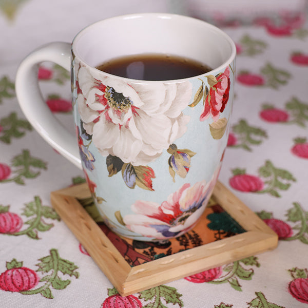 Floral Mugs Set of 6