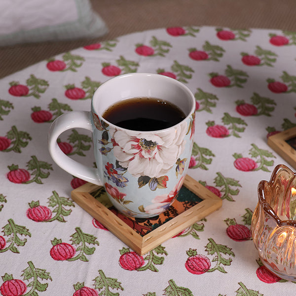 Floral Mugs Set of 6