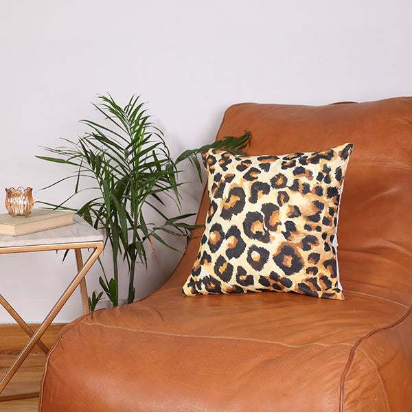 Leopard Print Cushion Cover