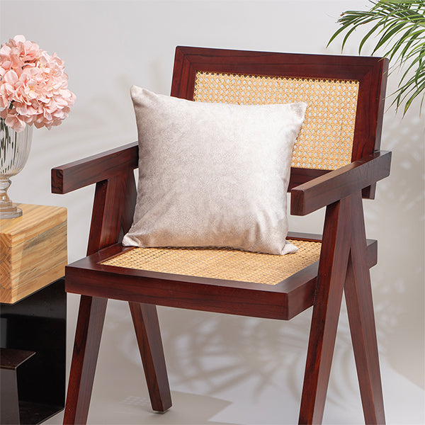 Greyish Comfort Velvet Cushion Cover