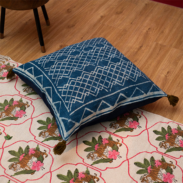 Serenity Blue Cushion Cover