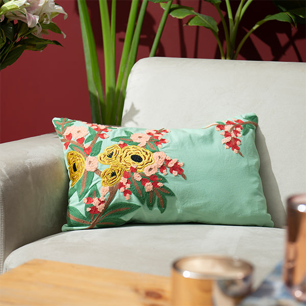 Green Oasis Cushion Cover