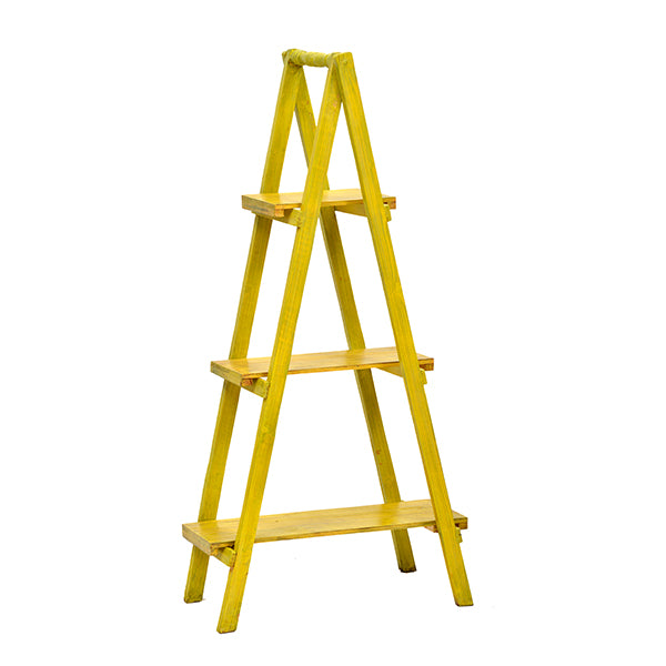 Yellow Book Shelf Ladder
