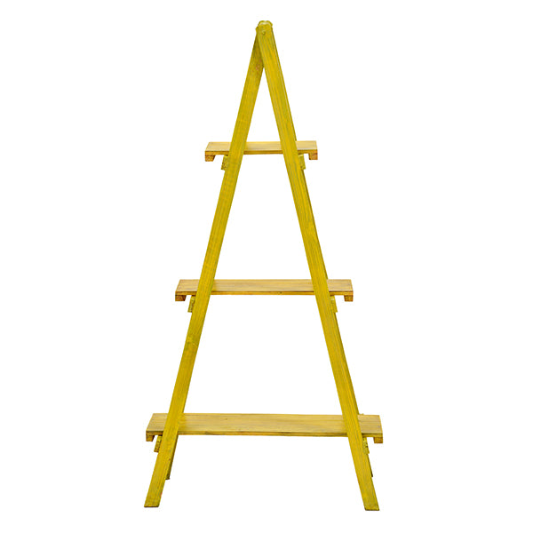 Yellow Book Shelf Ladder