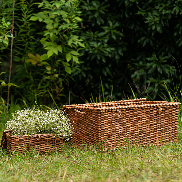 Rectangle Wicker Basket