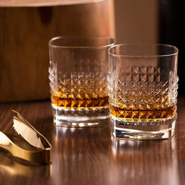 Cut crystal whiskey glasses (Set of 6)