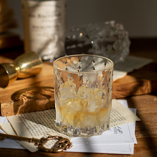 Delicately Carved Whiskey Glass (Set of 6)