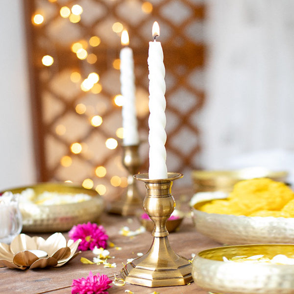 Brass Candle holder (Set of 2)