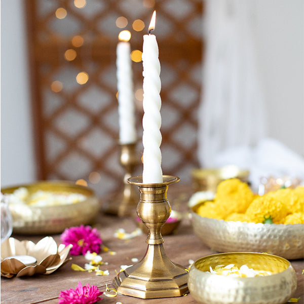Brass Candle holder (Set of 2)