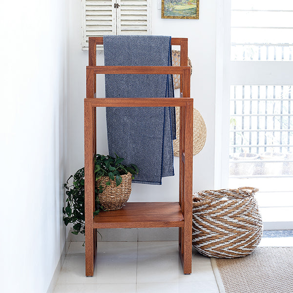 Wooden Towel Rack