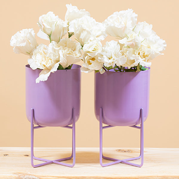Purple Planter (Set of 2)