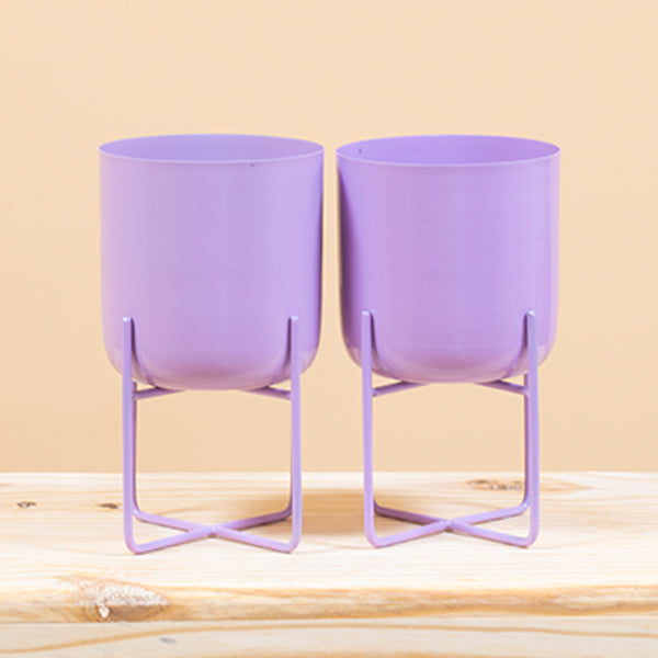Purple Planter (Set of 2)