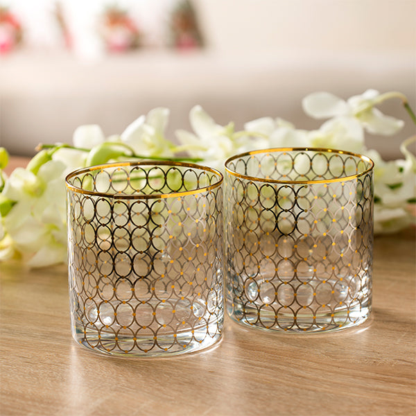 Golden Circle Whiskey Glass (Set of 6)