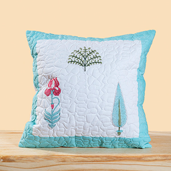 Colorful Bloom HandBlock Printed Cushion Covers
