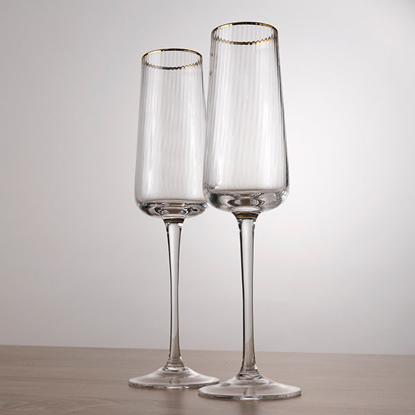 Fluted Champagne glass 230ml (Set of 6)