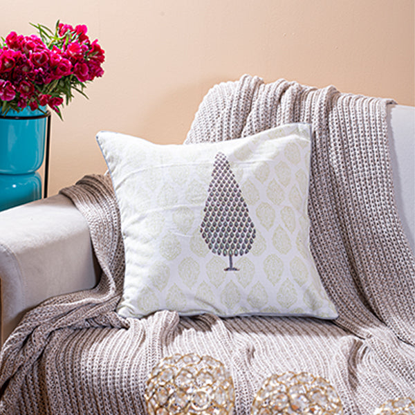 Jaipur Hand Block Print Cotton Cushion Cover