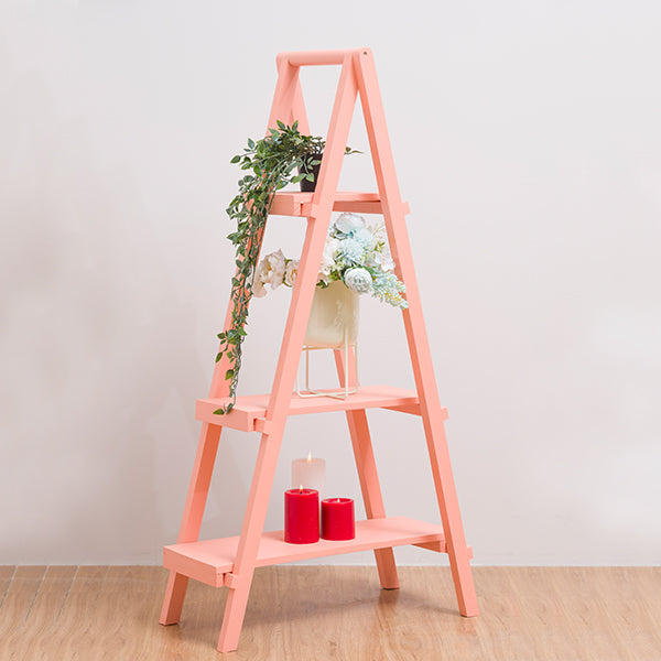 Pink Bookshelf Ladder