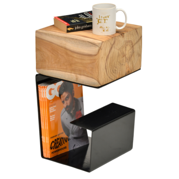 Log table & magazine holder