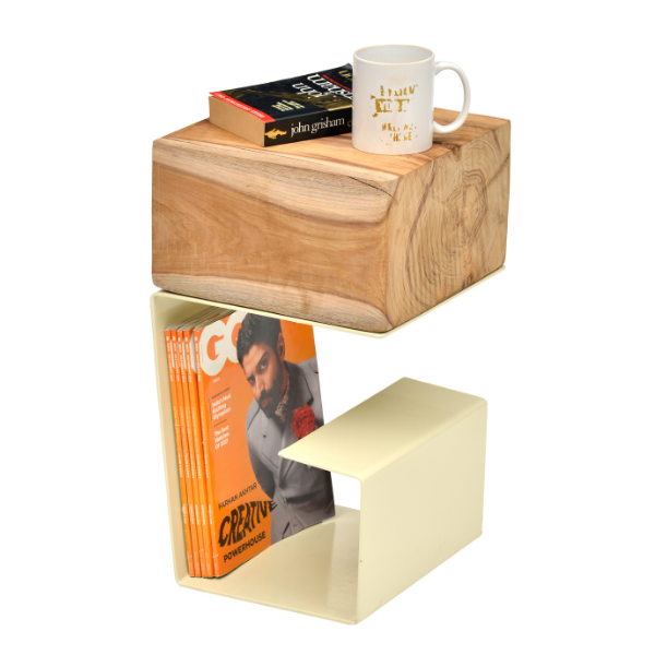 Log table & magazine holder
