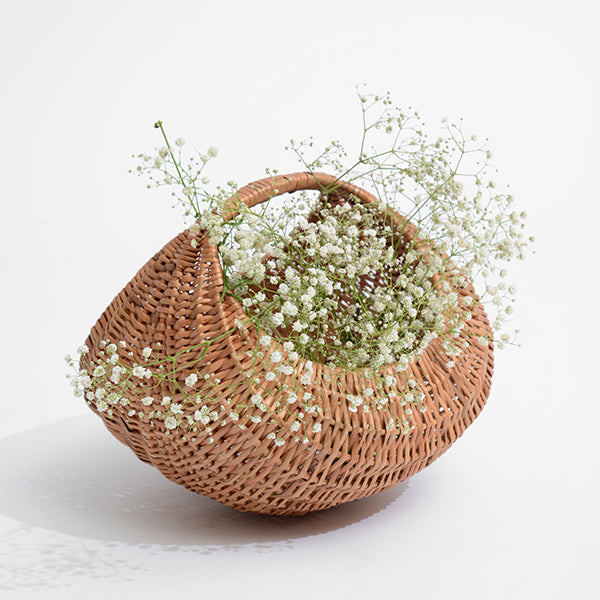 Water Reed Moon Basket