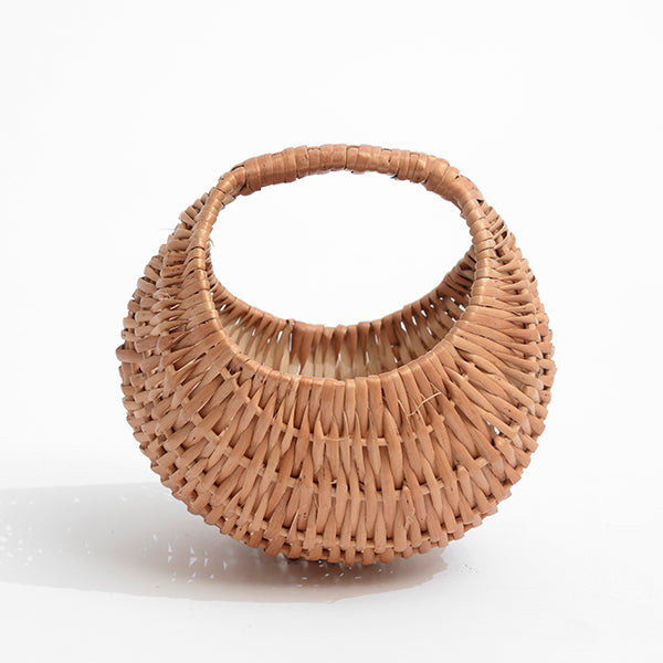 Water Reed Moon Basket Small (Set of 3)