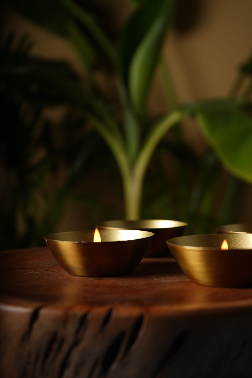 Plain Diya (Set of 4)