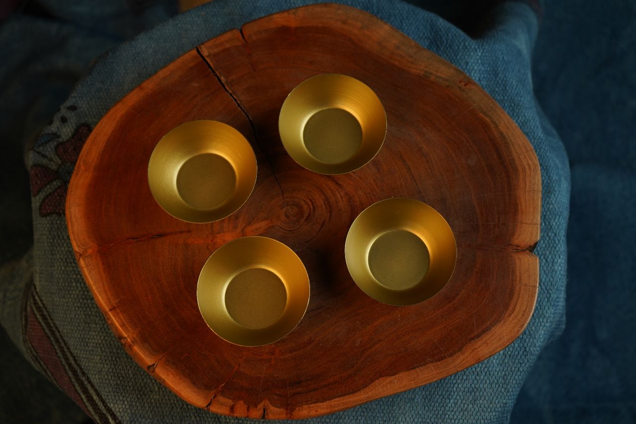 Plain Diya (Set of 4)