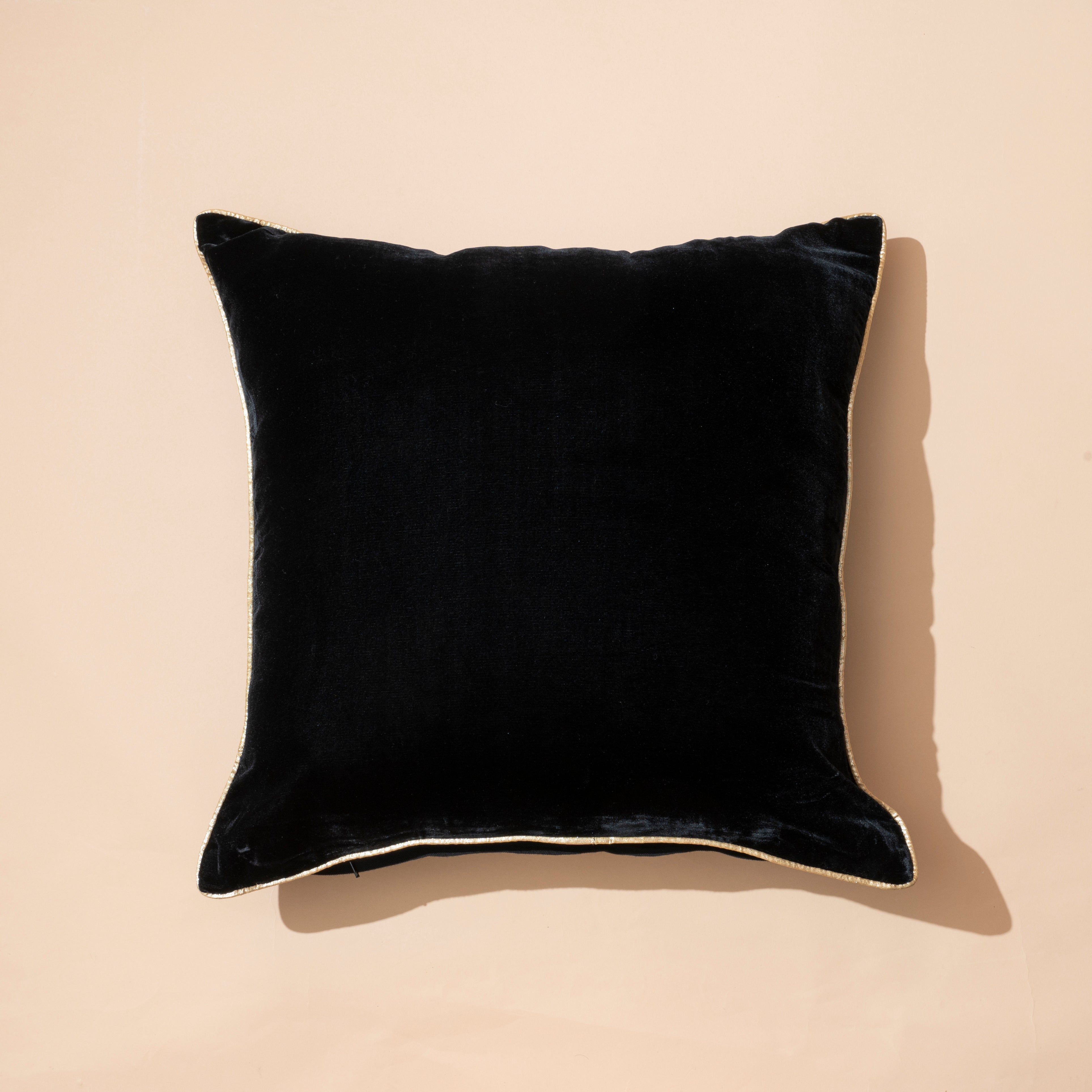 Black Velvet Cushion Cover