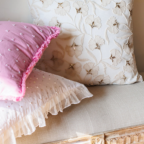 White Dream Cushion Cover