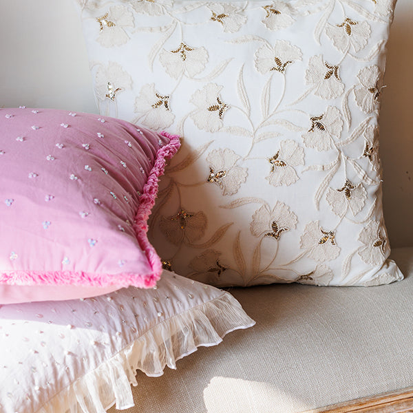 White Dream Cushion Cover
