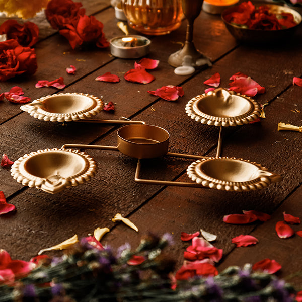 Swastik Diya (Set of 4)