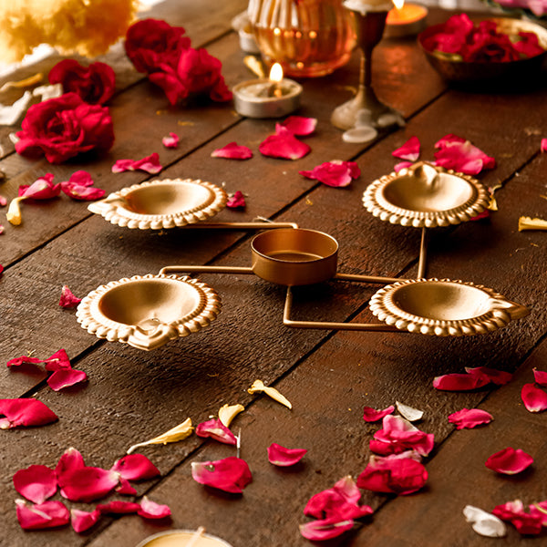 Swastik Diya (Set of 4)