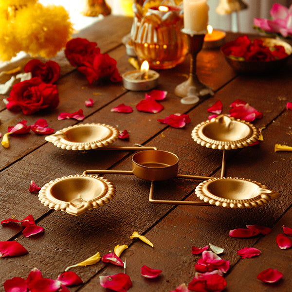 Swastik Diya (Set of 4)