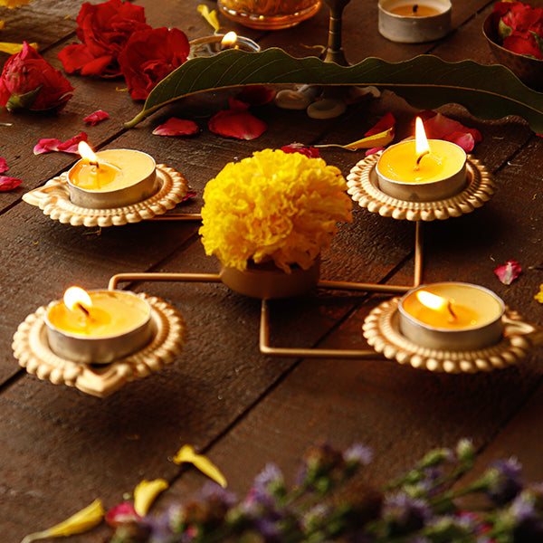 Swastik Diya (Set of 4)