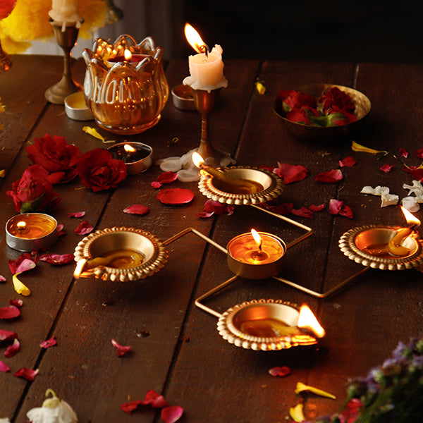 Swastik Diya (Set of 4)